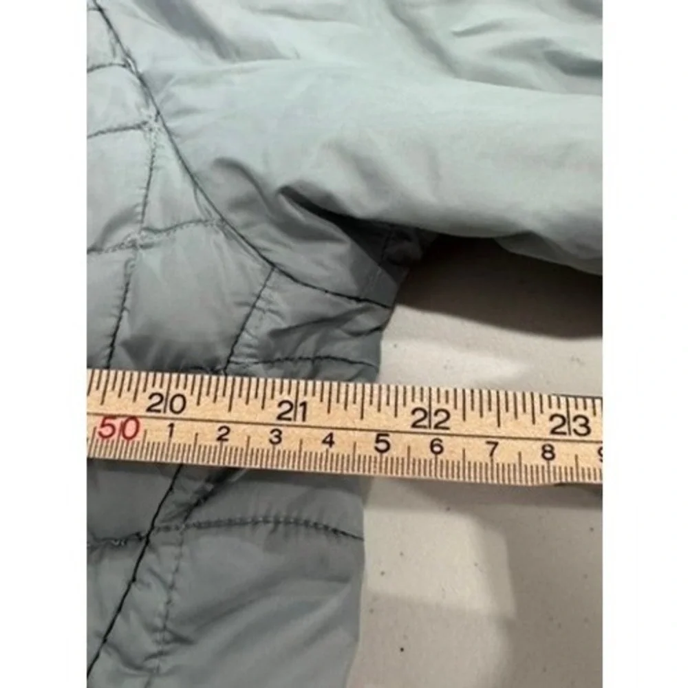 The North Face Men Thermoball Quilted Puffer Jacket Grey‎ Full Zip Medium